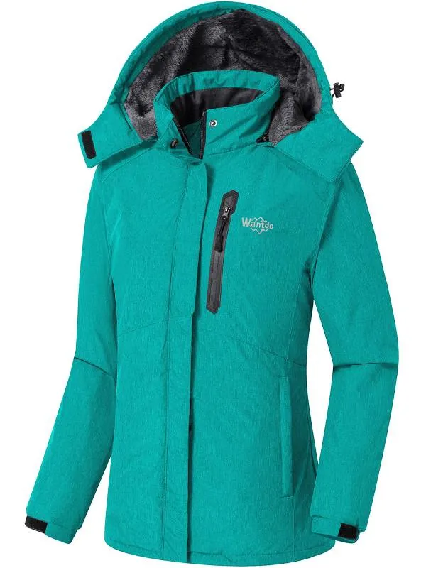 Women's Ski Jacket Winter Coats Fleece Lined Rain Jacket Atna 120